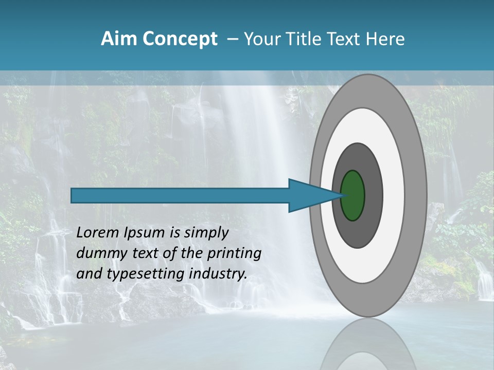 Drop Basin Spring PowerPoint Template