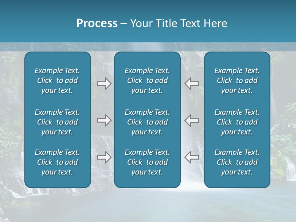 Drop Basin Spring PowerPoint Template