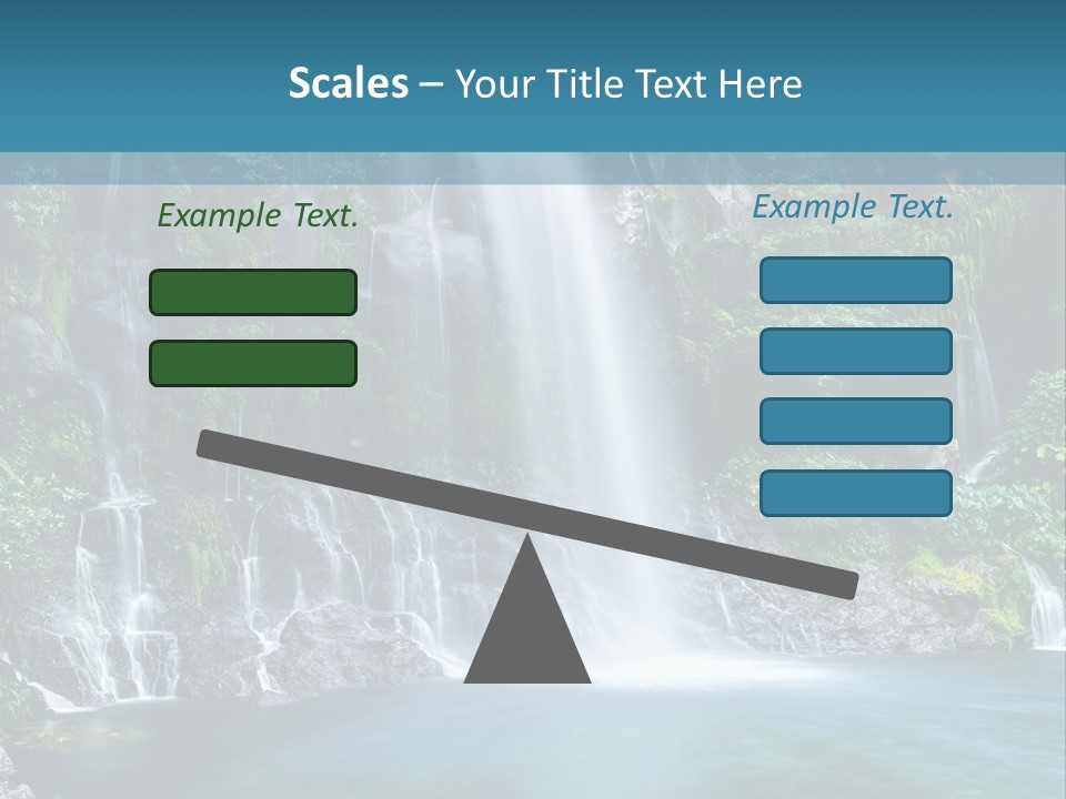 Drop Basin Spring PowerPoint Template
