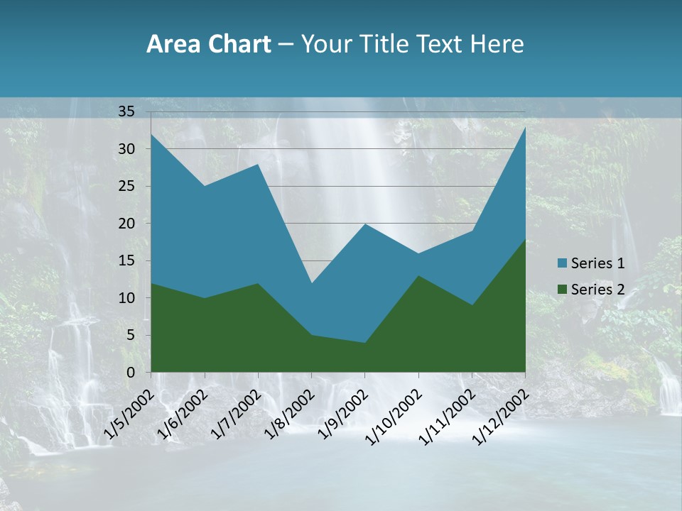 Drop Basin Spring PowerPoint Template