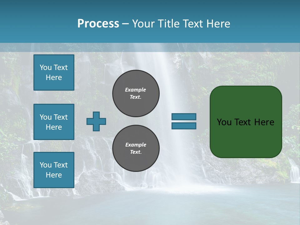 Drop Basin Spring PowerPoint Template