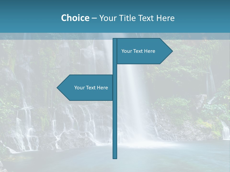 Drop Basin Spring PowerPoint Template