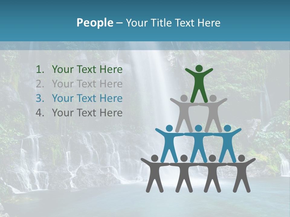 Drop Basin Spring PowerPoint Template
