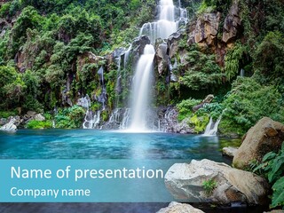 Plant Unesco Drop PowerPoint Template