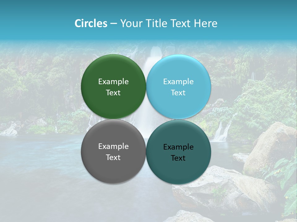 Plant Unesco Drop PowerPoint Template