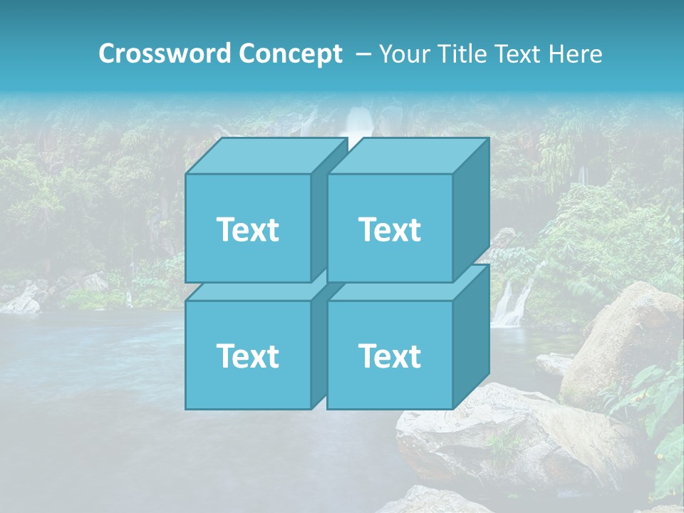 Plant Unesco Drop PowerPoint Template
