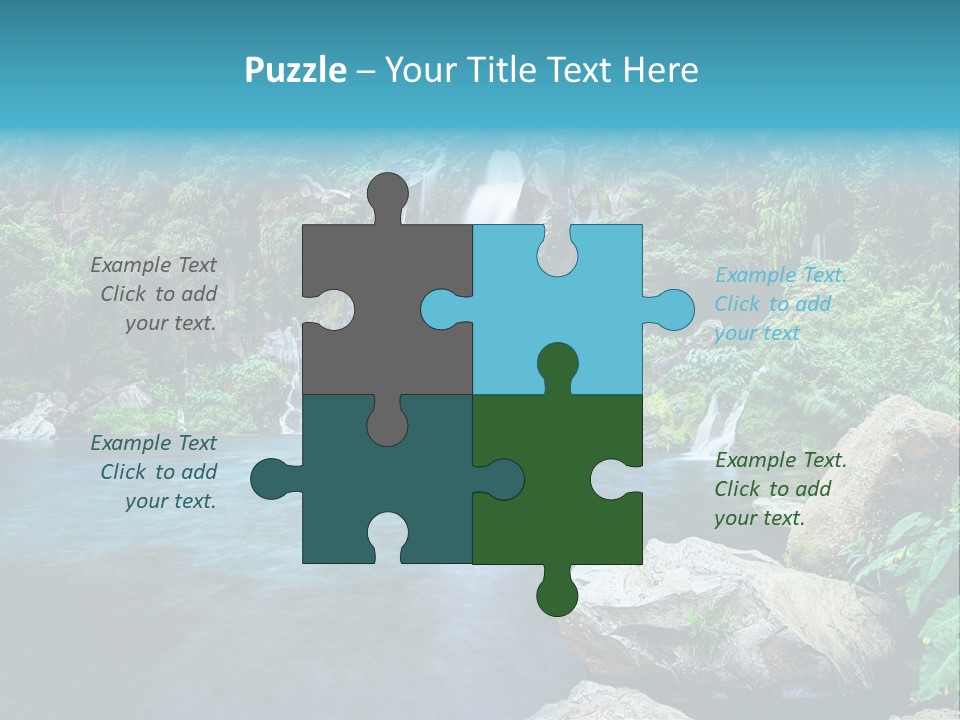 Plant Unesco Drop PowerPoint Template