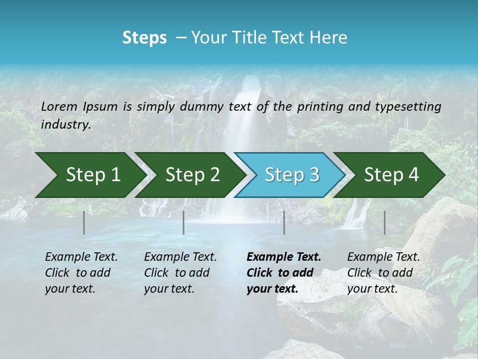 Plant Unesco Drop PowerPoint Template