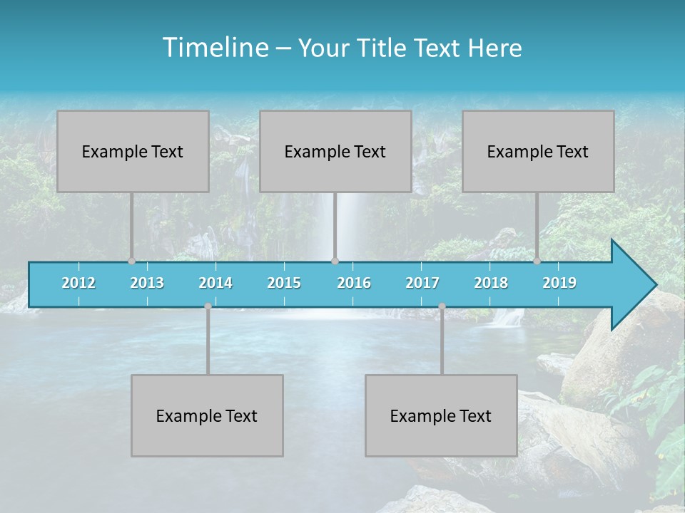 Plant Unesco Drop PowerPoint Template