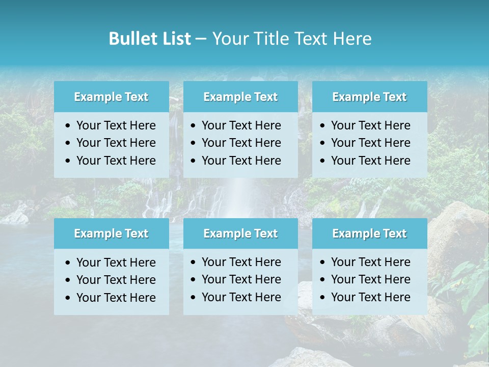 Plant Unesco Drop PowerPoint Template