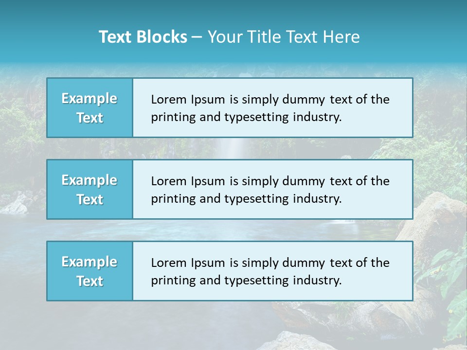 Plant Unesco Drop PowerPoint Template