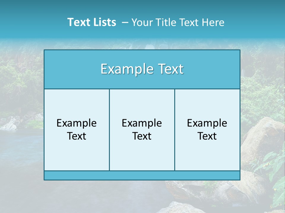 Plant Unesco Drop PowerPoint Template