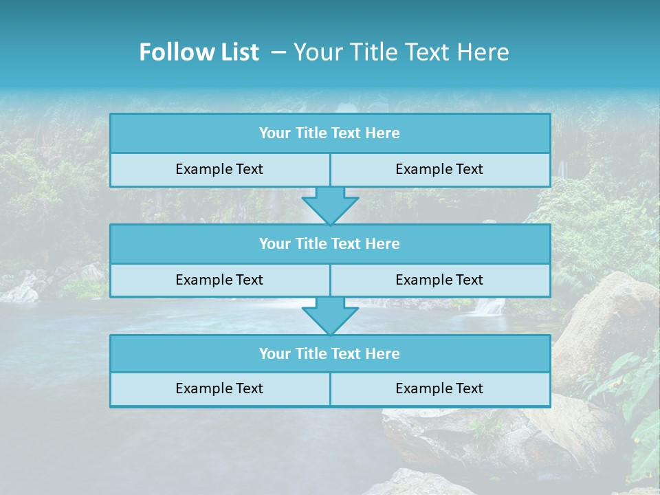 Plant Unesco Drop PowerPoint Template