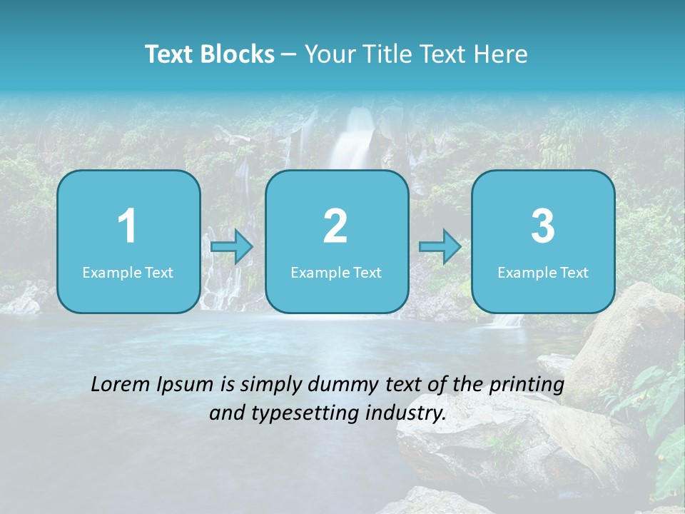 Plant Unesco Drop PowerPoint Template