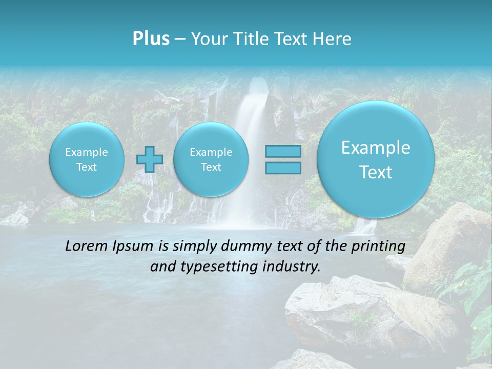 Plant Unesco Drop PowerPoint Template