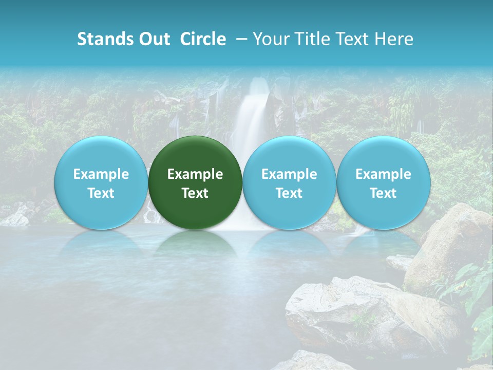 Plant Unesco Drop PowerPoint Template