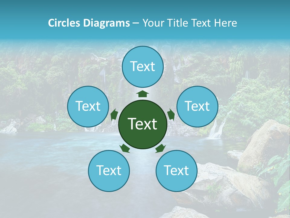 Plant Unesco Drop PowerPoint Template