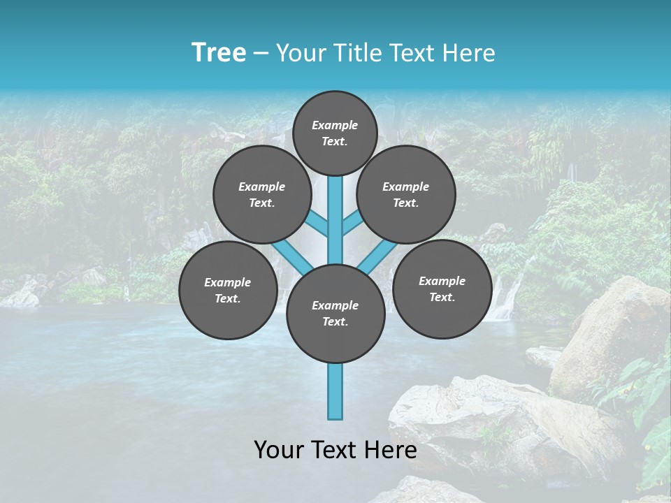 Plant Unesco Drop PowerPoint Template