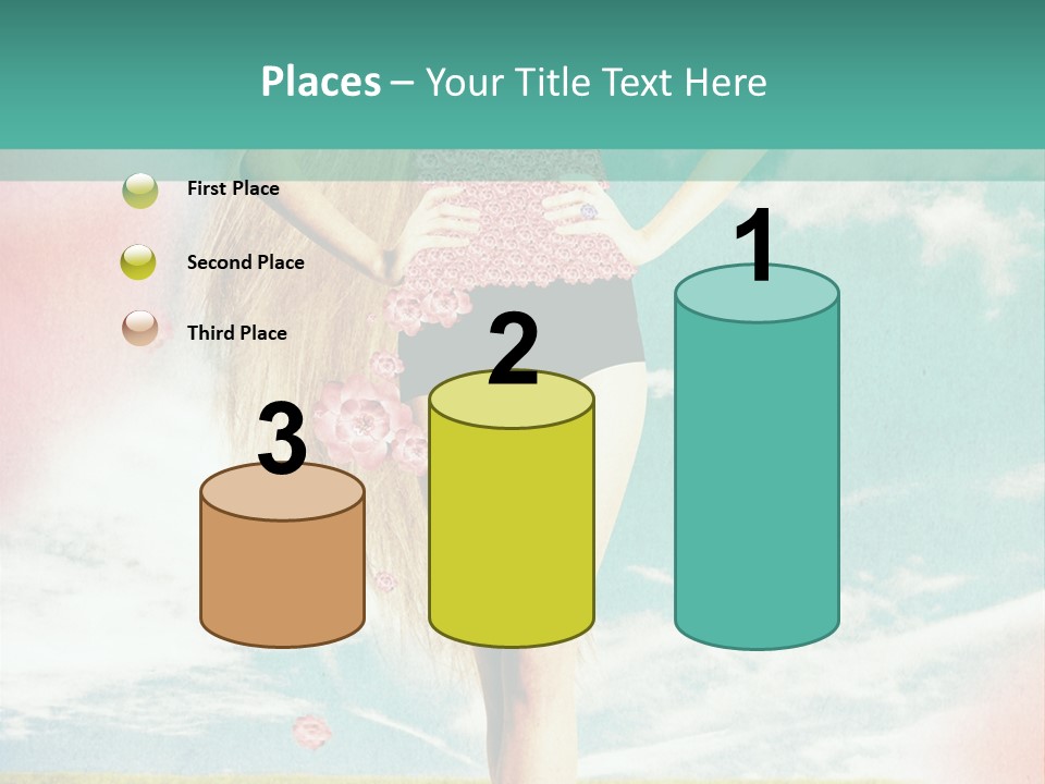 Beauty Dream Image PowerPoint Template