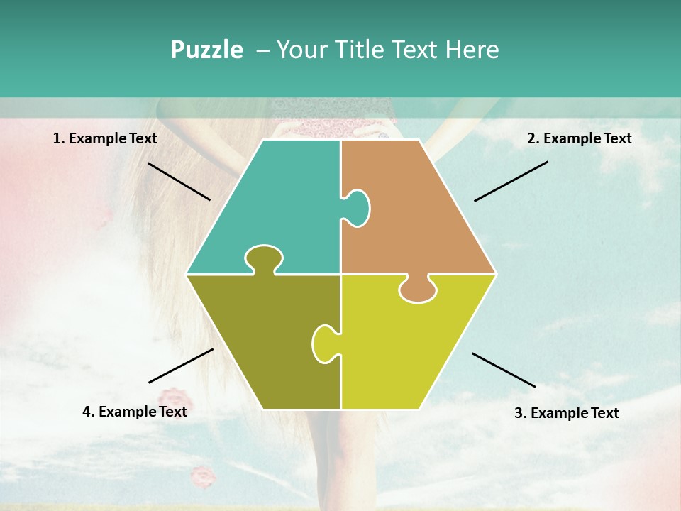 Beauty Dream Image PowerPoint Template