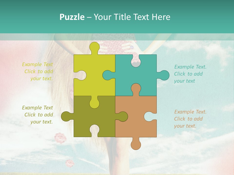 Beauty Dream Image PowerPoint Template