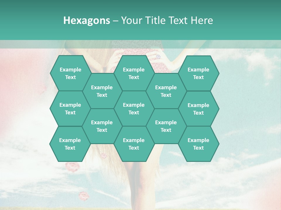 Beauty Dream Image PowerPoint Template