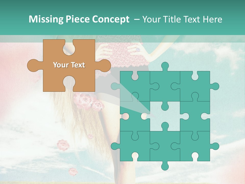 Beauty Dream Image PowerPoint Template