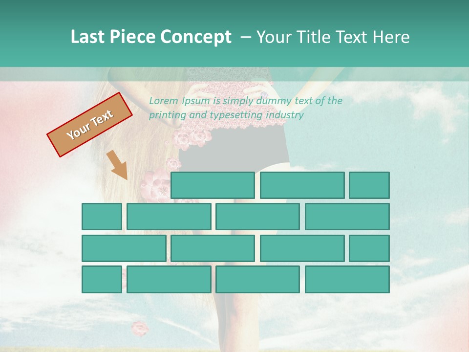 Beauty Dream Image PowerPoint Template