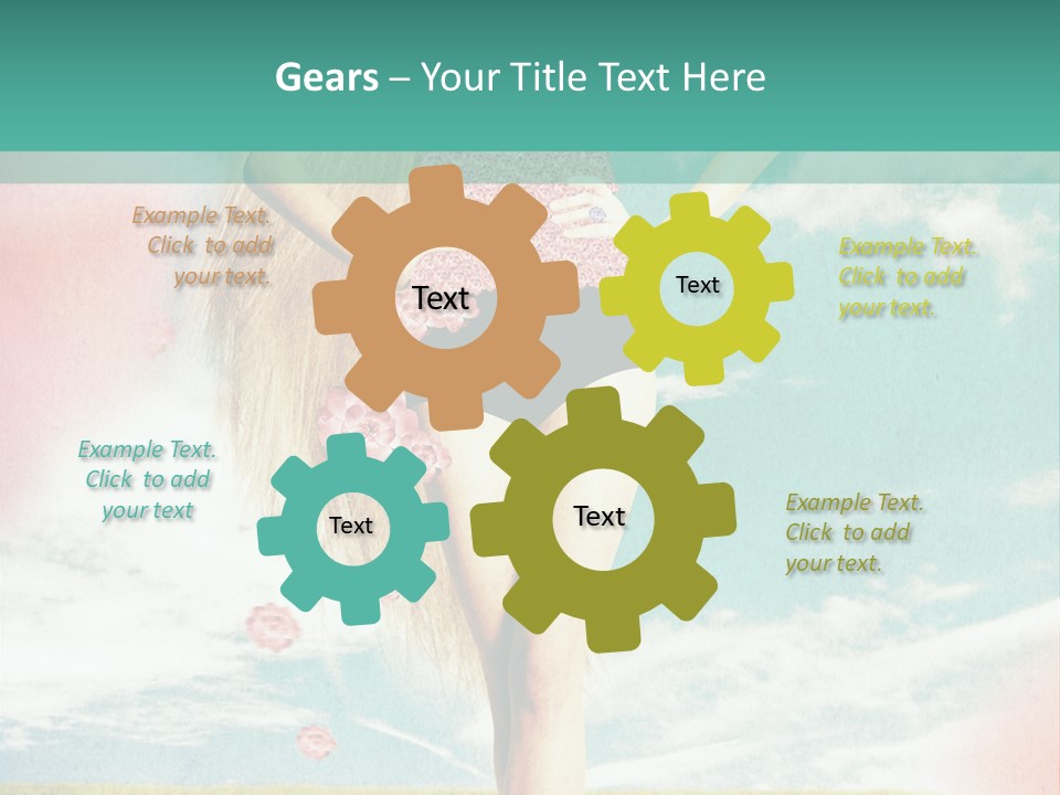 Beauty Dream Image PowerPoint Template