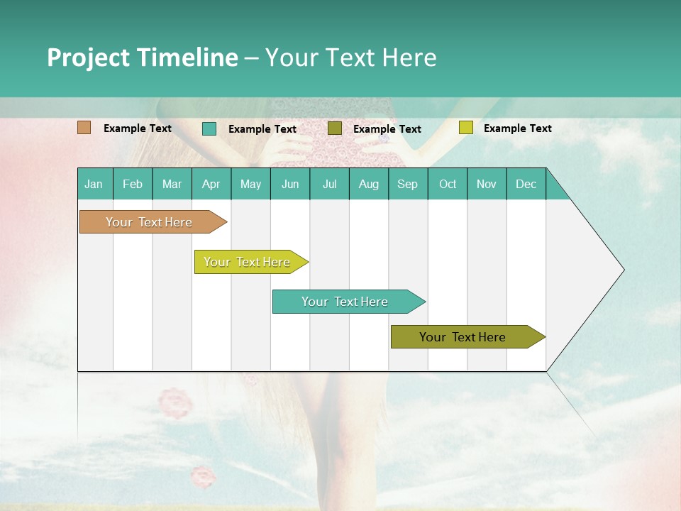 Beauty Dream Image PowerPoint Template