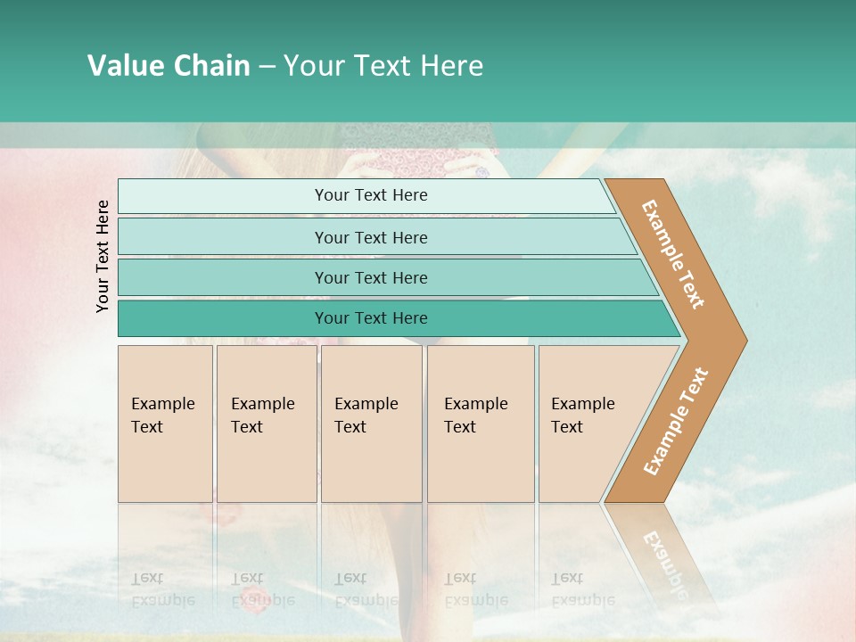 Beauty Dream Image PowerPoint Template