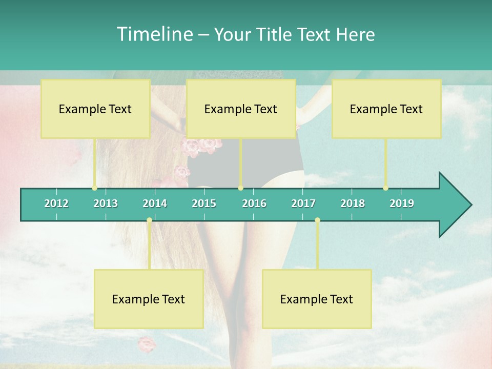 Beauty Dream Image PowerPoint Template