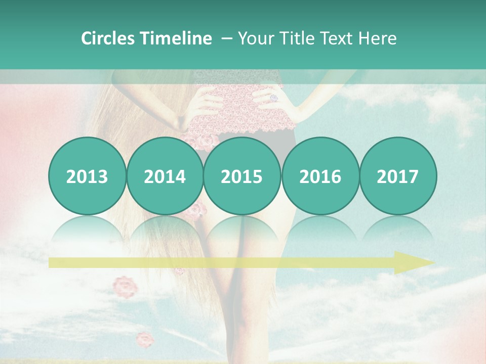 Beauty Dream Image PowerPoint Template