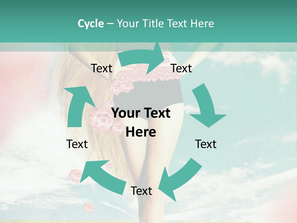 Beauty Dream Image PowerPoint Template