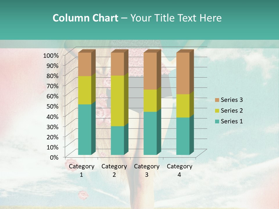 Beauty Dream Image PowerPoint Template