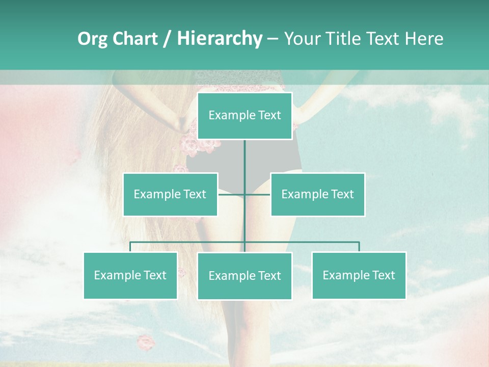 Beauty Dream Image PowerPoint Template