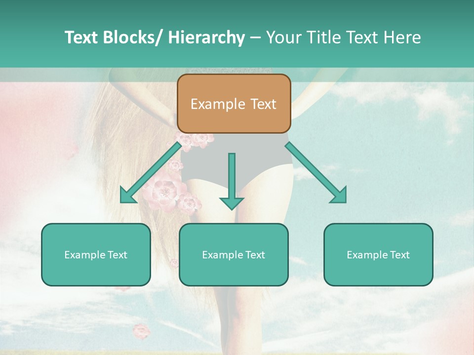 Beauty Dream Image PowerPoint Template