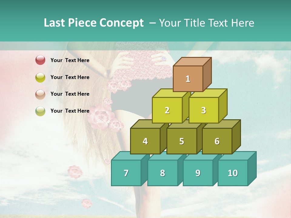 Beauty Dream Image PowerPoint Template