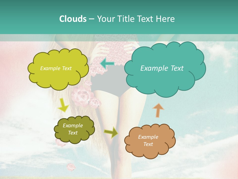 Beauty Dream Image PowerPoint Template