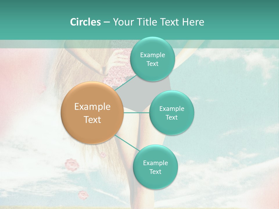 Beauty Dream Image PowerPoint Template