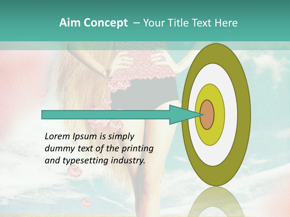 Beauty Dream Image PowerPoint Template
