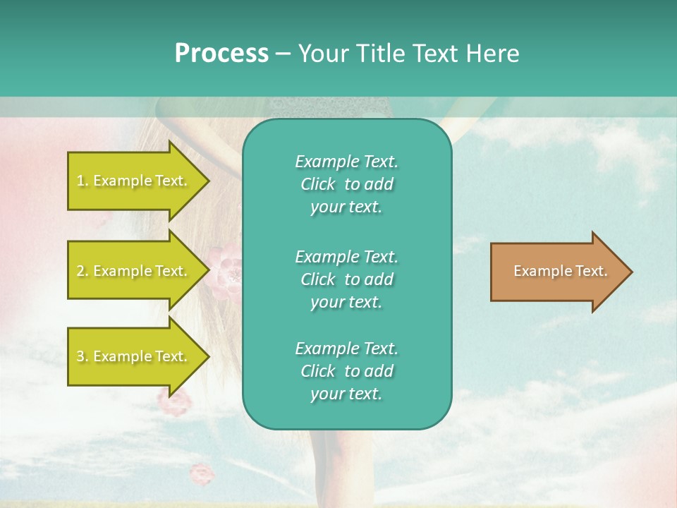 Beauty Dream Image PowerPoint Template