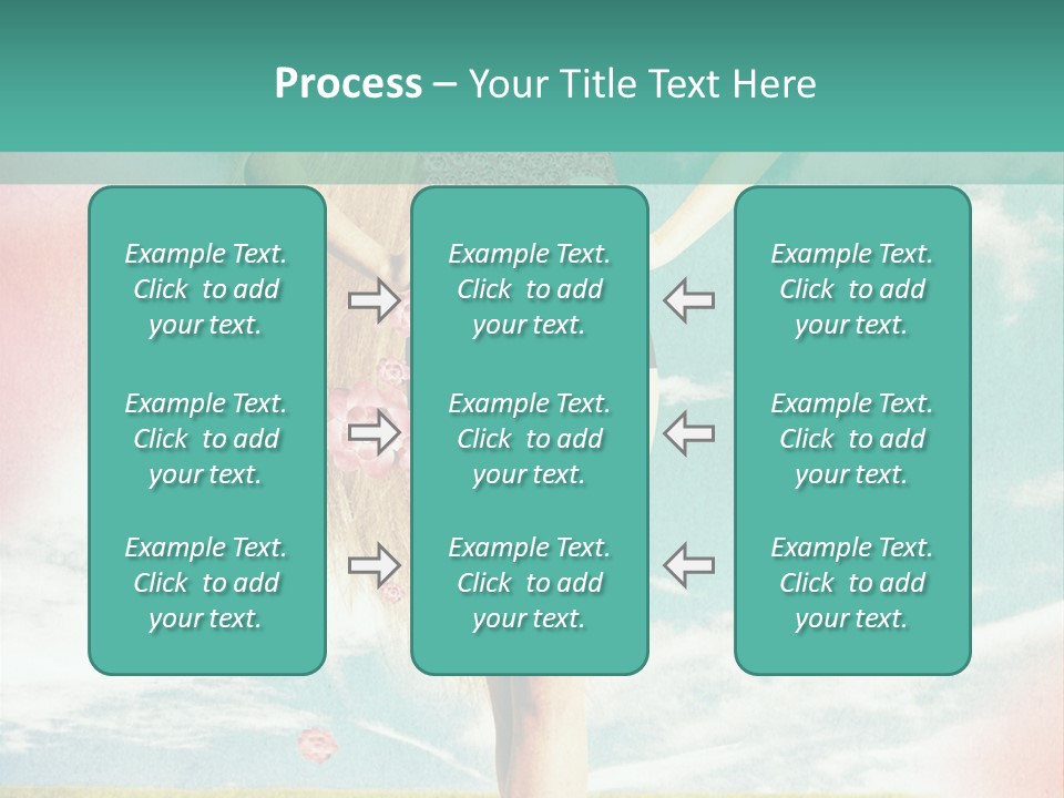 Beauty Dream Image PowerPoint Template
