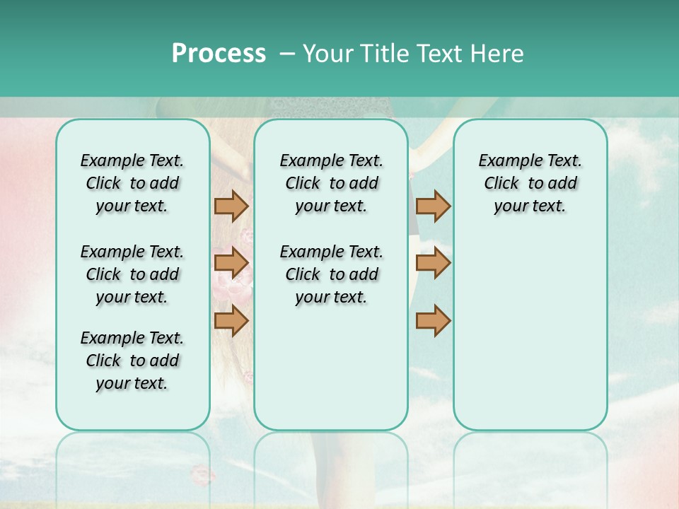 Beauty Dream Image PowerPoint Template