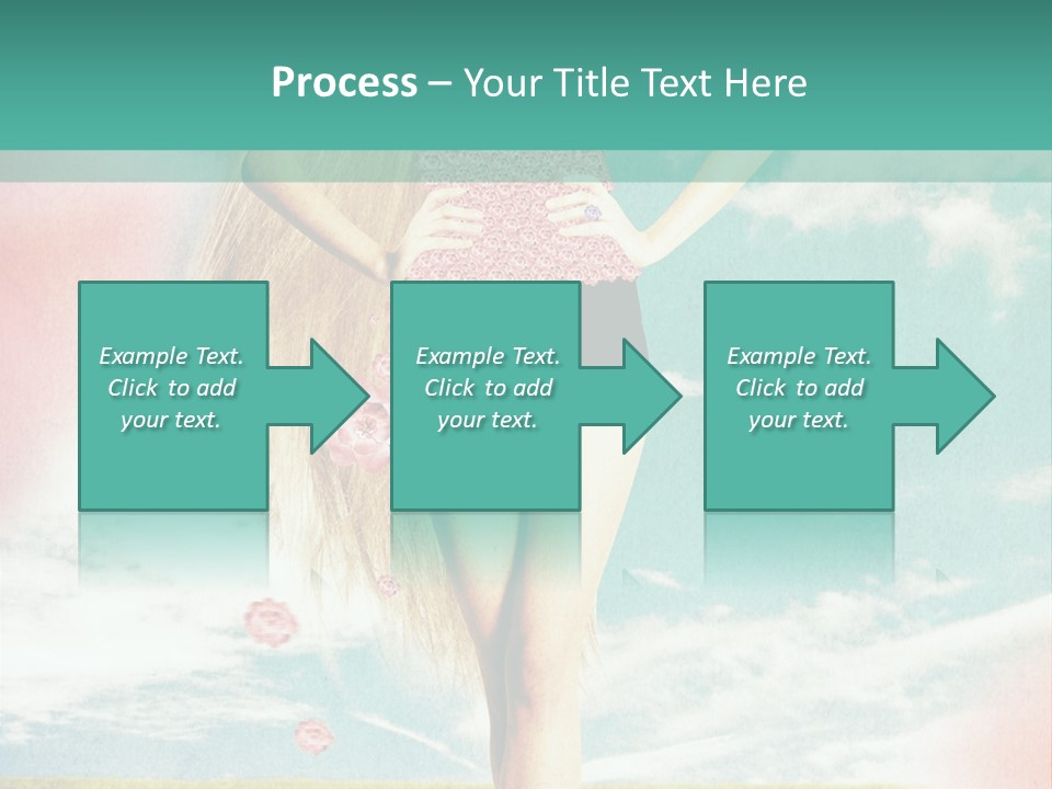 Beauty Dream Image PowerPoint Template