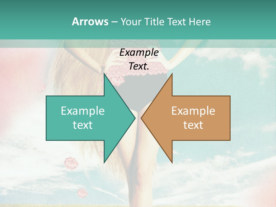 Beauty Dream Image PowerPoint Template