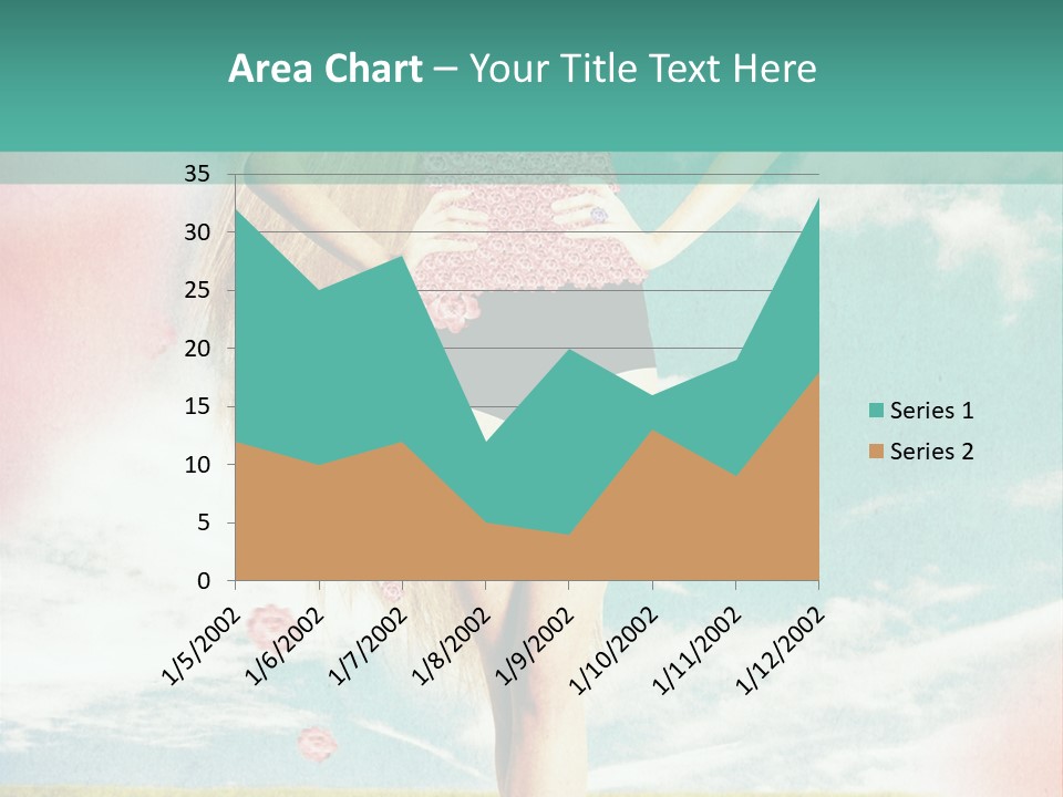 Beauty Dream Image PowerPoint Template