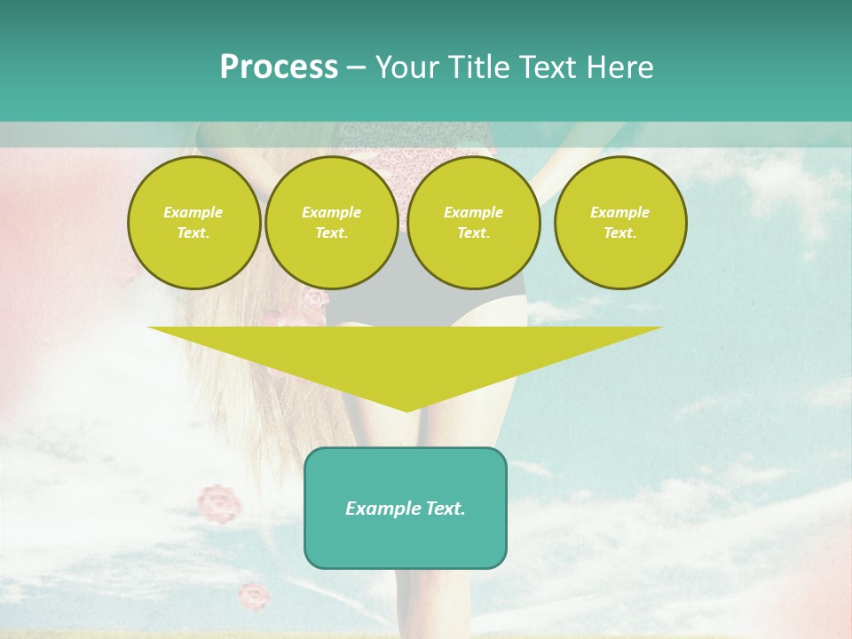 Beauty Dream Image PowerPoint Template