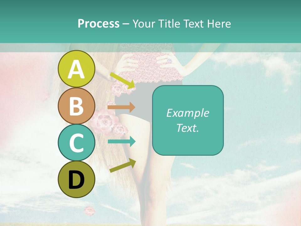 Beauty Dream Image PowerPoint Template