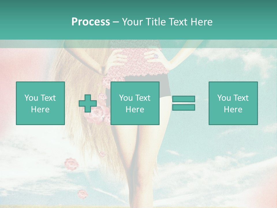 Beauty Dream Image PowerPoint Template